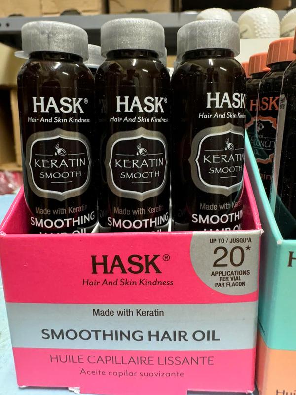 Dầu dưỡng Argan phục hồi tóc hư tổn Hask Repairing Hair Oil 18ml