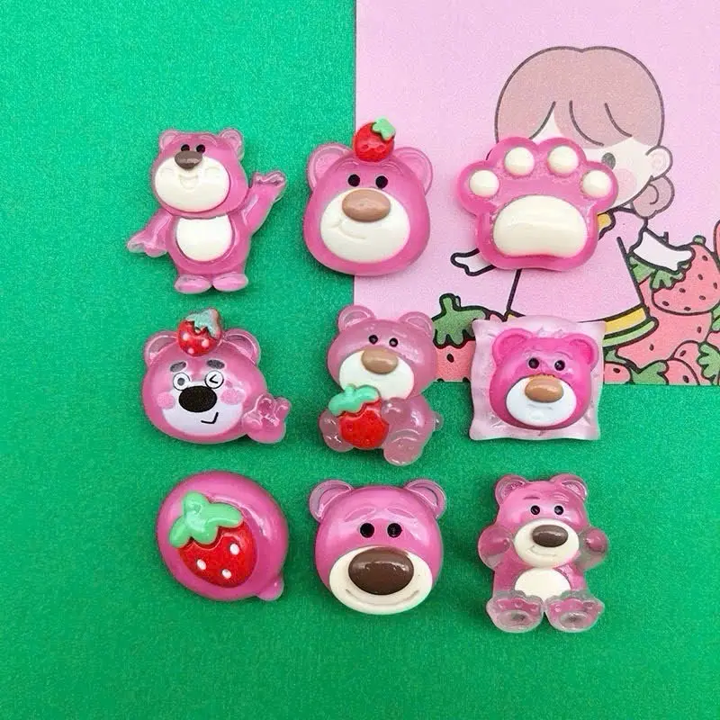 ￼[Tặng keo] Set charm loại 1, charm gắn nón bảo hiểm, trang trí bình nước, sổ tay, ốp điện thoại theo tone màu 1