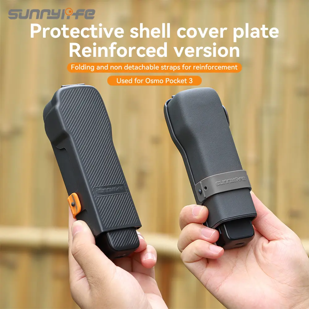 Sunnylife Protective Shell for DJI Osmo Pocket 3 Camera Protective Lid for Pocket 3 Protect Case Protection Sports Camera Accessories