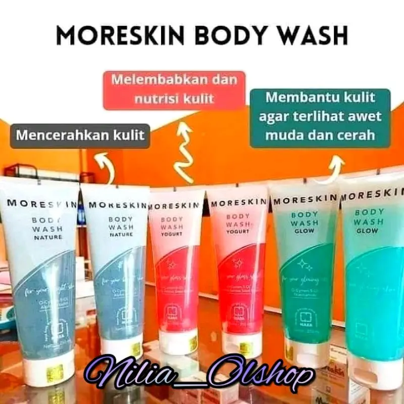 moreskin body wash sabun mandi cair moreskin nasa original 2