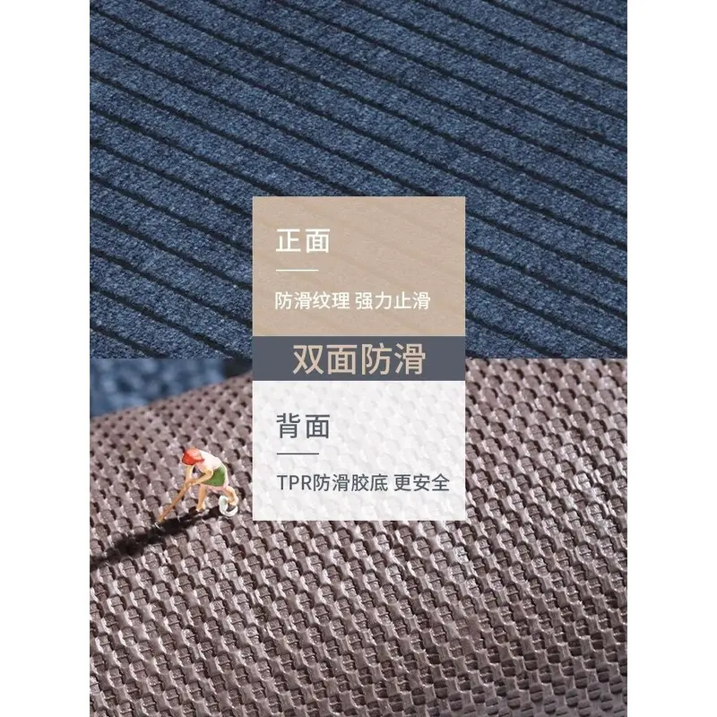 Thảm Trải Sàn Nhà Bếp, Dài, Chống Trượt Và Chống Dầu, Thảm Chống Thấm Nước, Thảm Cửa Gia Dụng, Chống Vết Bẩn, Thích Hợp Cho Cửa Ra Vào 5