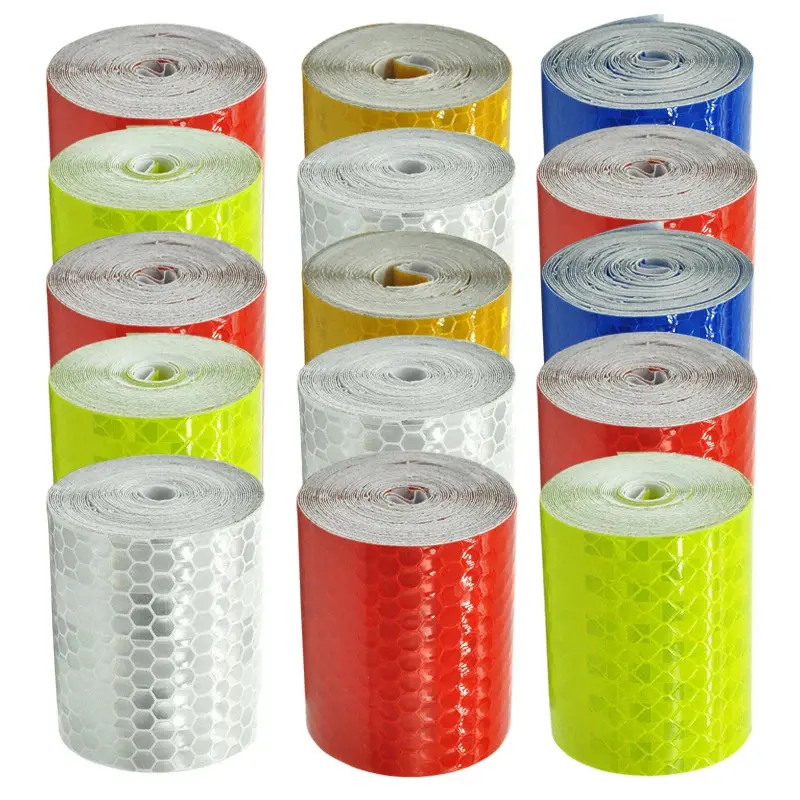 Băng Dính Phản Quang, Cho Ô Tô, Nhãn Dán Cảnh Báo An Toàn Tự Động, Phim Dải Băng Dính Bảo Vệ Phản Quang, Thích Hợp Cho Xe Tải, Ô Tô Và Xe Máy, Miếng Dán