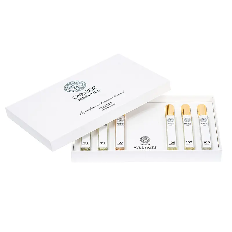 Bộ Quà Tặng Nước Hoa Ovanior Kiss Dành Cho Nữ - 6 Chai 10ml 2