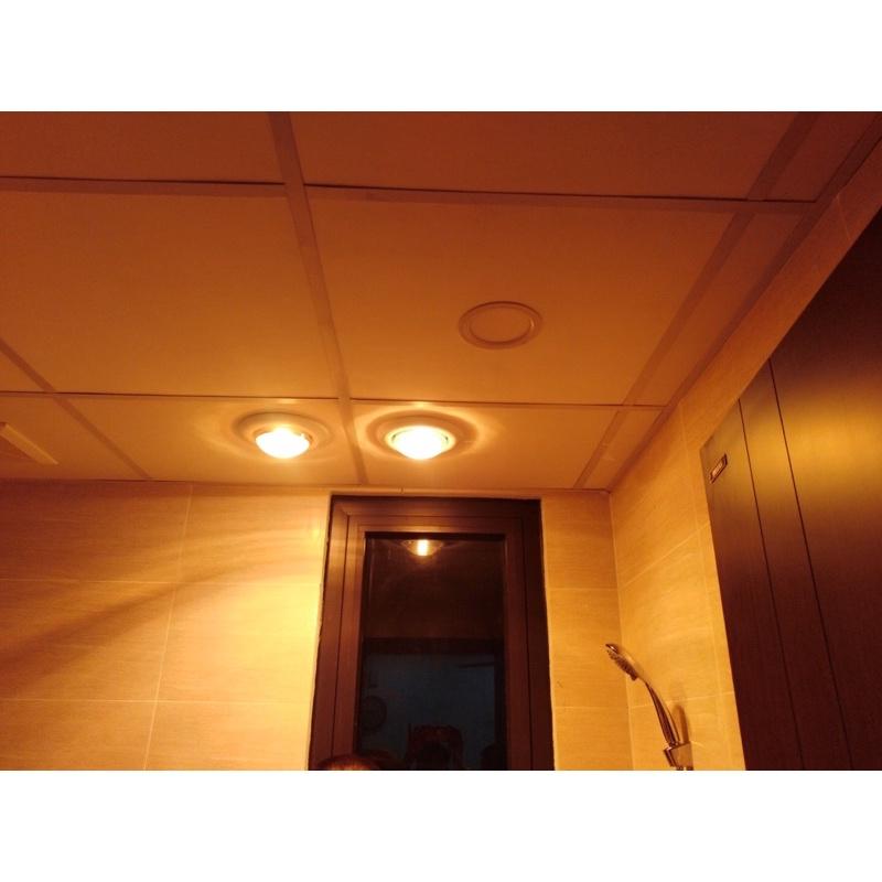 Đèn sưởi nhà tắm âm trần 1 bóng tròn Navado NAV6010. Bảo hành 5 năm. Máy Sưởi Sưởi Ấm máy  sưởi  phòng  tắm đèn  sưởi  nhà  tắm 1