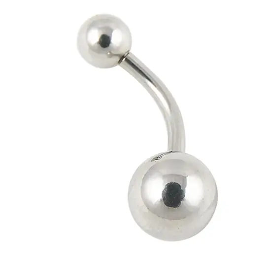 Khuyên Rốn Bóng Thép Không Gỉ, Khuyên Rốn Bụng Thanh Tạ, Khuyên Cơ Thể, Khuyên Rốn, [ĐIỀU TRA] 6