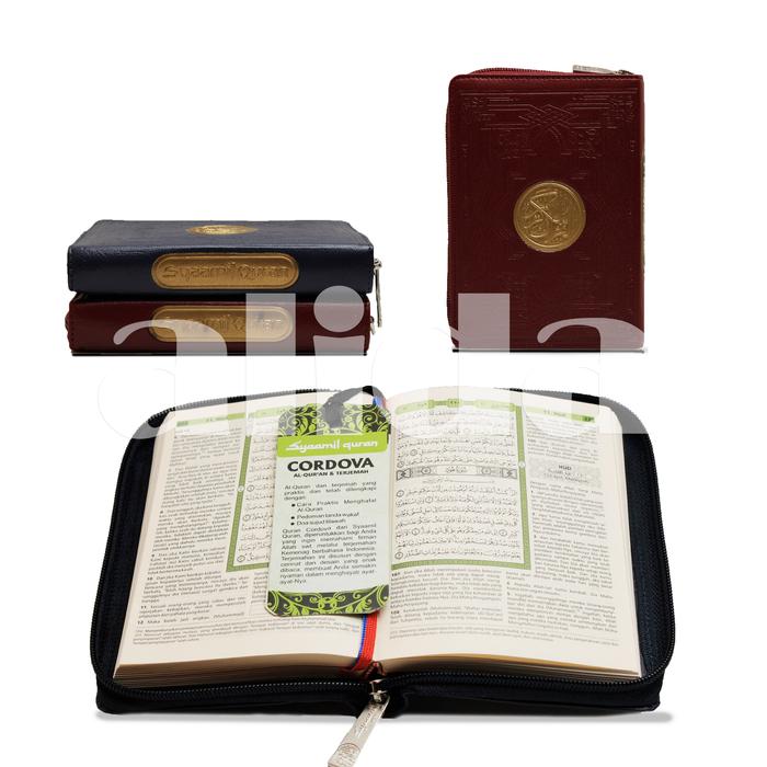 Gambar Al-Quran Cordova UkA6 Dompet Resleting Alquran Terjemah Syaamil Quran Terjemahan Syamil - Uk A6 Hitam dari Toko Alida Jakarta Kota Administrasi Jakarta Selatan Tokopedia