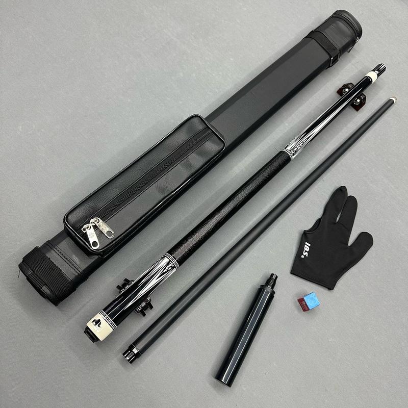 Cơ bida full carbon Rhino ngọn carbon Composite - Gậy bida Rhino carbon Tặng kèm combo bao da găng tay lơ và nối chuôi - Gậy bi-a cao cấp Rhino