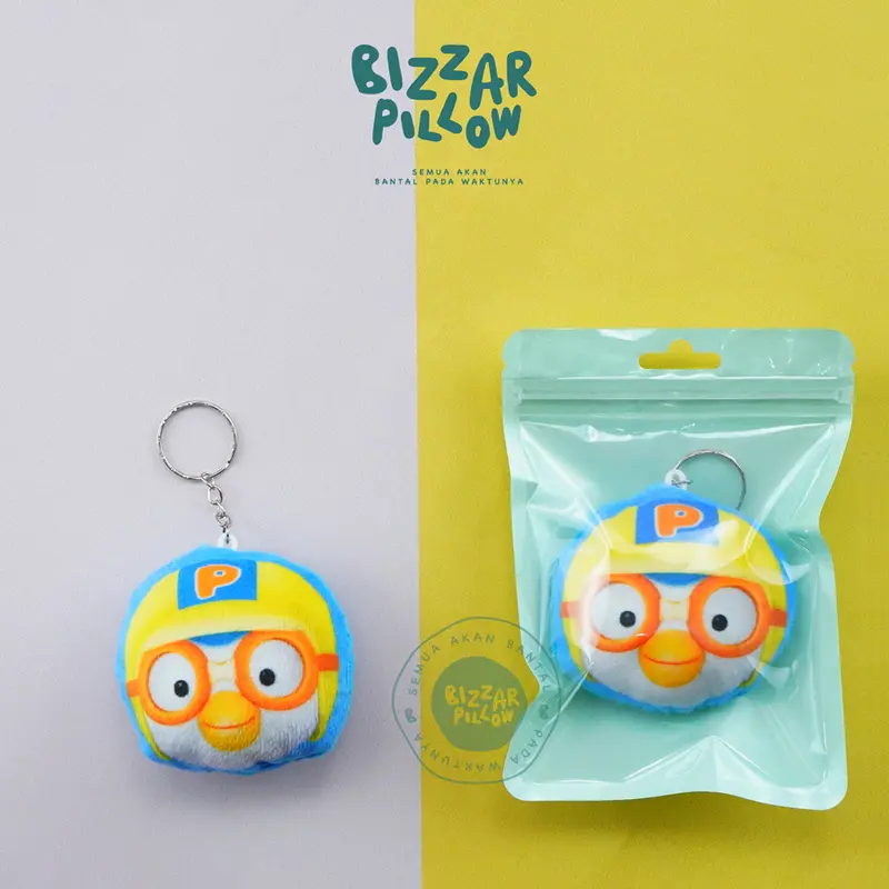 Bizzarpillow Gantungan Kunci Karakter Pororo BZ403 0