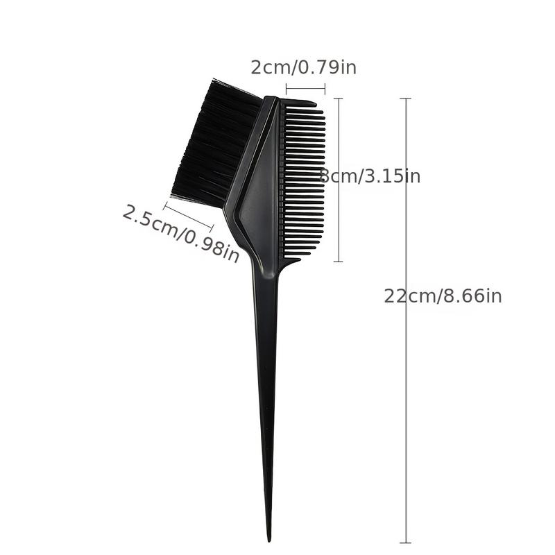 Cọ Nhuộm Tóc Đa Năng, 3 Trong 1, Tay Cầm ABS Công Thái Học, Lông Bàn Chải Nylon Mềm, Dụng Cụ Nhuộm Tóc Dễ Dàng, Dụng Cụ Gỡ Rối Và Tạo Kiểu, Thích Hợp Cho Tóc Thường, Thiết Yếu Làm Tóc Cho Salon 3