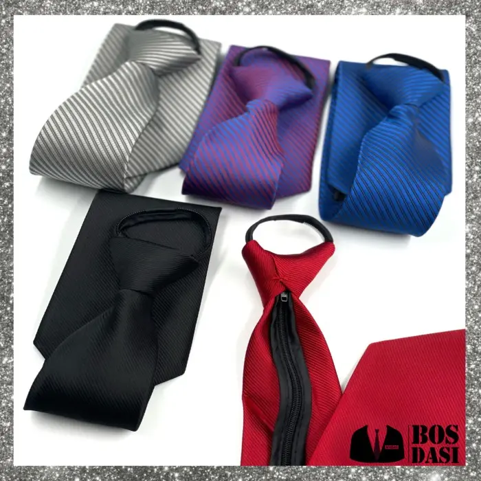 DASI PRIA RESLETING / ZIPPER / LANGSUNG JADI 8 CM PREMIUM QUALITY 2