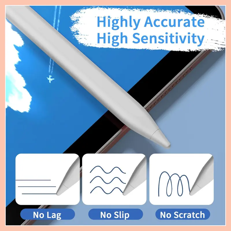 Bút cảm ứng Android Stylus đa năng Bút chì cảm ứng cho IOS điện thoại di động Bút vẽ điện dung 3