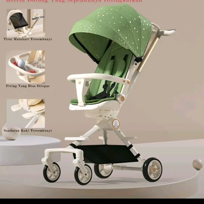 mmflight stroler bayi Bayi Baru lahir Balita Cewek Cowok 1