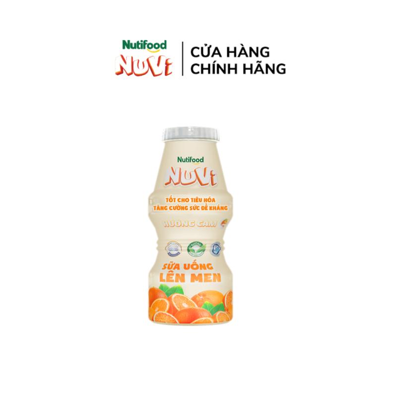 Thùng Sữa Uống Lên Men NuVi Vị Cam 100ml (100ml x 48) 3