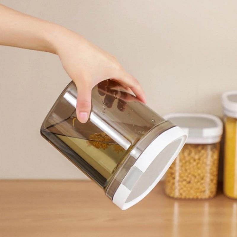 Product Introduction of Baby Food Storage Containers with Knob Lock Lid Cereal Containers for Kitchen Pantry Organization Food Storage Box 20