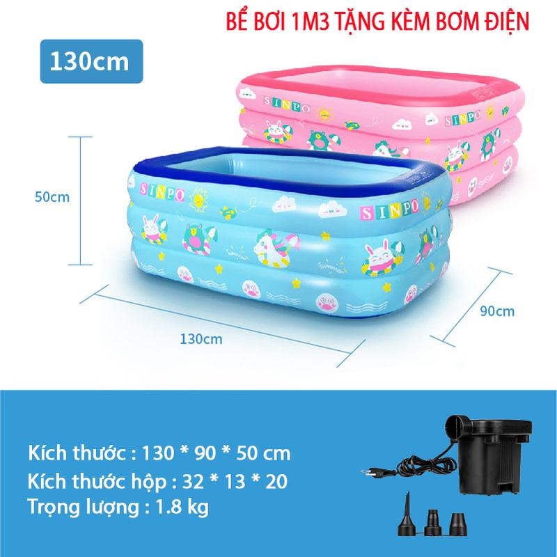 Product Introduction of HỒ BƠI 1M5 3 TẦNG CHO BÉ TẶNG KÈM BƠM ĐIỆN - BỂ BƠI NHIỀU TẦNG CHO TRẺ EM - CÓ NHIỀU KÍCH CỠ. Em bé Trẻ mới tập đi Bé gái Bé trai Mềm Giáo dục sớm 6