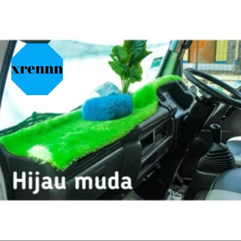 Product Introduction of READY Cover Alas Dasboard Mobil Ukuran 150 cm × 50 cm & Cover Kotak Tisu Rasfur - Car Coklat FREE SARUNG TISSU 5