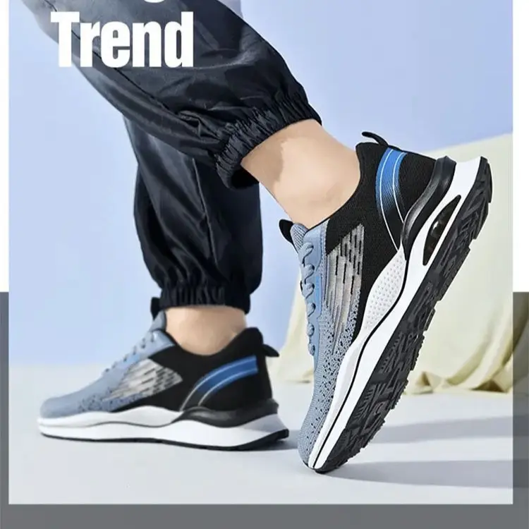 Giày thể thao nam sneaker Thoáng khi phong cách mới 3 màu Shoes Đế Bằng 5