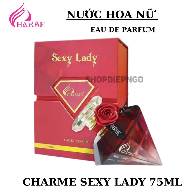 Nước Hoa CHARME PERFUME SEXY LADY Nữ 75ml Cosmetic Xịt Thơm