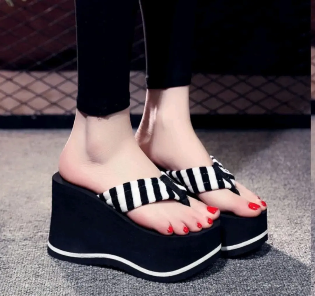 Dép kẹp xốp lượn sóng cao cấp 5p. 7p. 9p DéP GiàY Shoes Nữ Nhung dep  decao