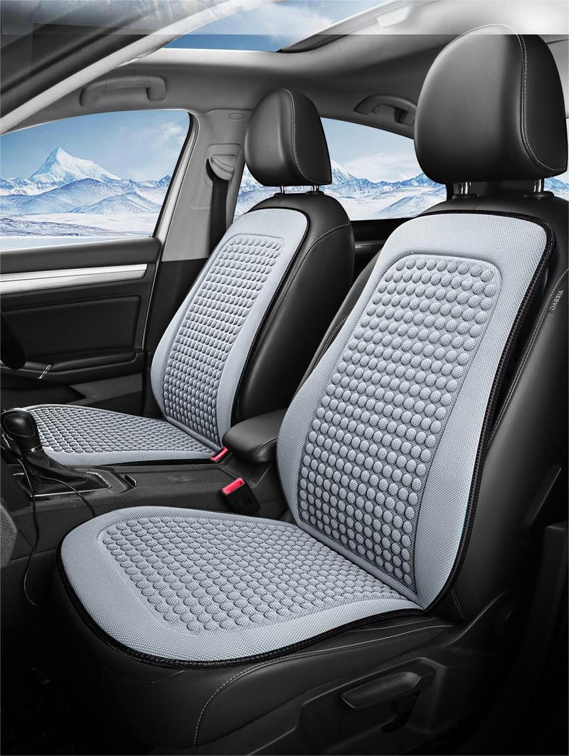 Product Introduction of [COD+Limited Time Offer] High quality Car Cushion Summer Cool Cushion Ice Silk Seat Cover Car Cushion Seasonal Universal Cooling Cushion Seat Protector Pad 30