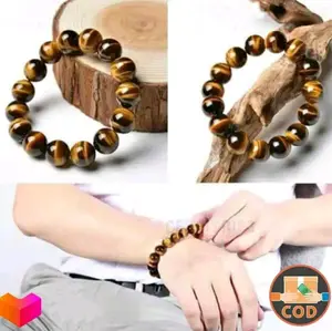Gelang Tiger Eye Aksesori Unik dan Menarik Bahan Tiger Eye Cocok untuk Sehari-hari dan Acara Khusus Tambahkan Sentuhan Gaya pada Outfit Anda
