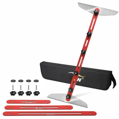 Stair Tread Gauge Lfhelper Wooden Stair Tread Template Tool, , Stair ...