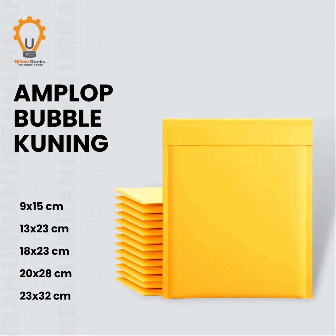 Amplop Bubble Mailer Wrap Kraft Murah Varian Ukuran