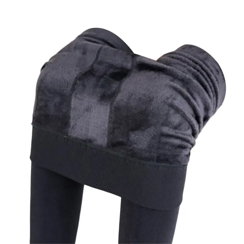 Quần Legging Giữ Ấm, Xkefyik, Co Giãn Và Chống Gió, Quần Giữ Nhiệt, Dành Cho Nữ, Mùa Thu Và Mùa Đông, Màu Trơn Lót Nhung, Ấm Áp, Quần Legging Giữ Ấm, Quần Áo Nữ, Co Giãn 6