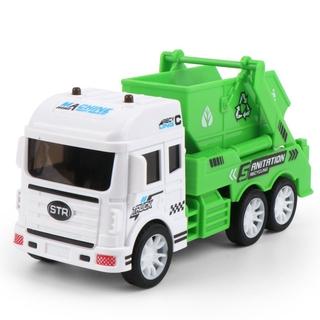 Đồ chơi trẻ em xe vận chuyển rác vệ sinh môi trường chạy bánh đà nhựa thân thiện và an toàn với môi trườ Toy Xe Ben