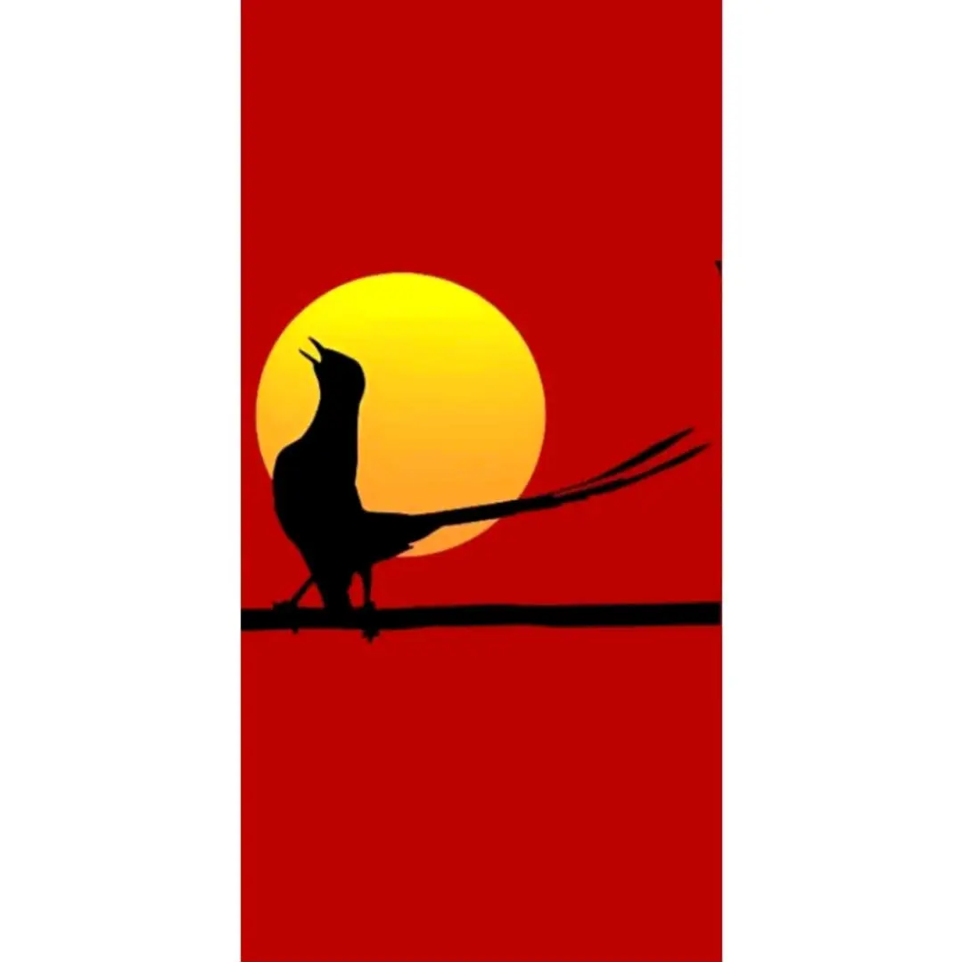 hiasan dinding gambar burung
