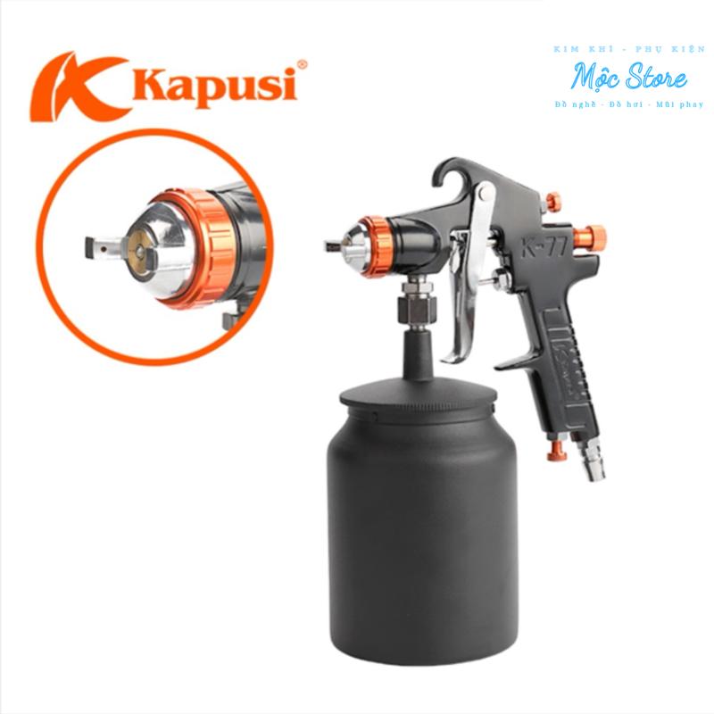 Vitule phun sơn - Sú.ng phun sơn W-77 , đầu phun 3.0mm bình dưới 1000cc thép cao cấp chống gỉ sét