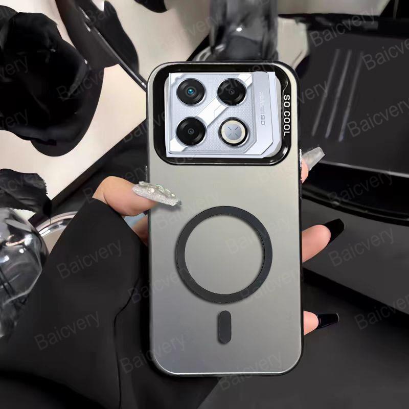 Product Introduction of For infinix GT 20 Pro X6871 Casing Colorful Silver IMD Cover Magnetic Wireless Charging Case 10