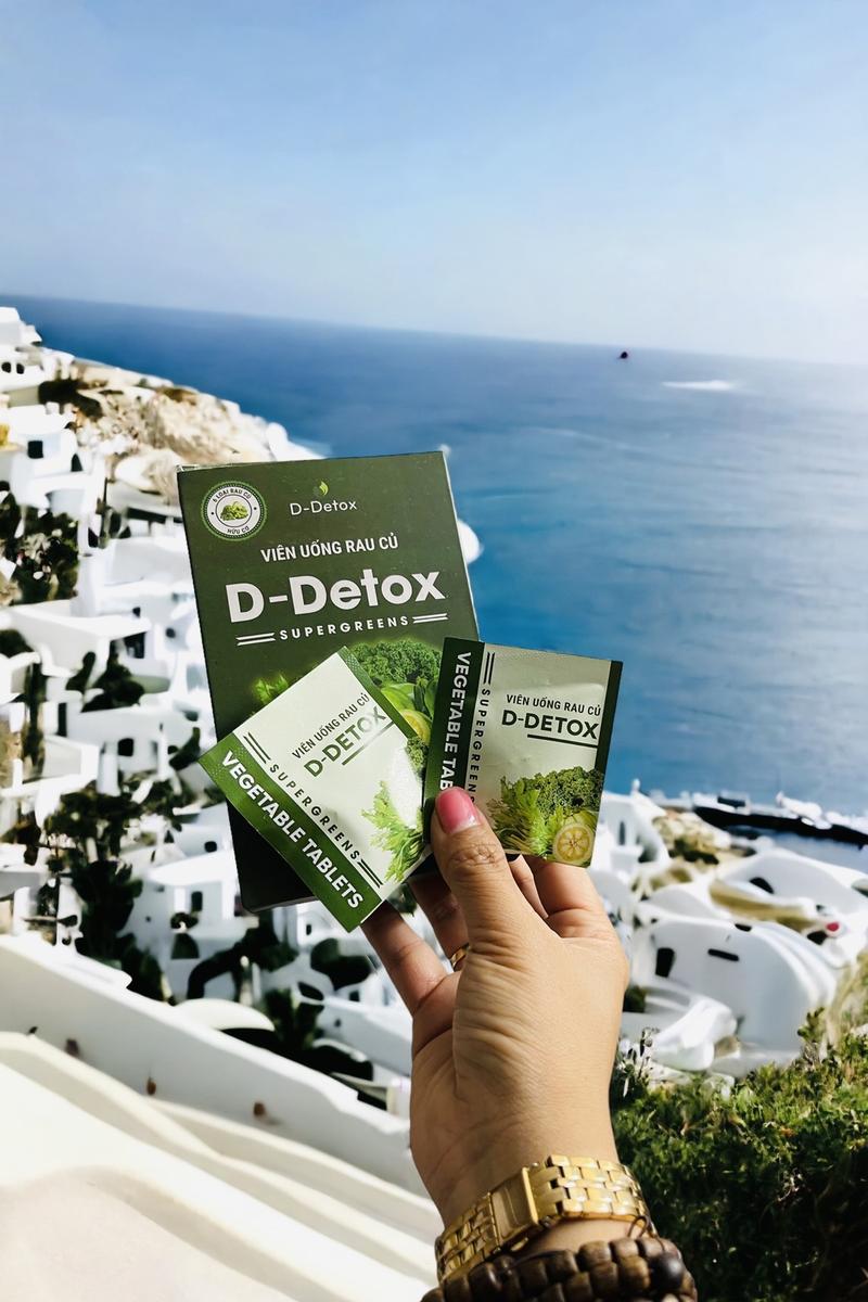 Product Introduction of VIÊN UỐNG RAU CỦ D DETOX 2