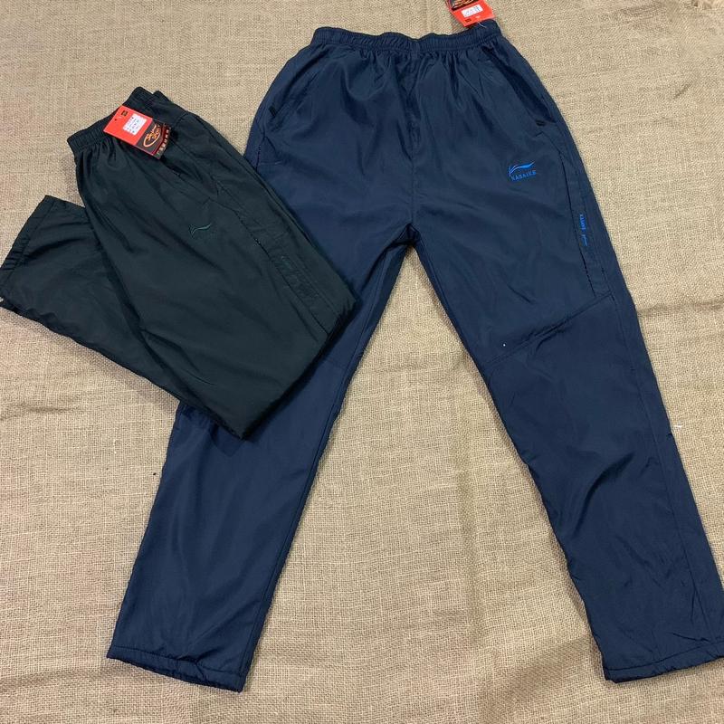 Quần gió nam lót nỉ dày cực ấm cho mọi lứa tuổi Quảng Châu + Ảnh Thật Menswear Pants Có Túi Đen