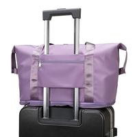 Gambar Dr. Storage Tas Duffel Lipat Travel Bag Organizer Tas Gym Tahan Air - Duffel tebal hitam dari Dr. Storage Kota Bekasi 4 Tokopedia