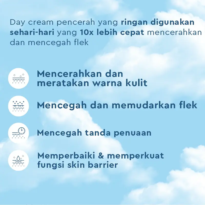[EXCLUSIVE] KYMM SKIN Perfect Glow Day Cream 10gr with UV Protector & Anti Bluelight Kymm Skin | Krim Pagi Moisturizer Pelembab Perawatan Mencerahkan Pencerah Wajah Kusam Anti Aging Noda Hitam 6