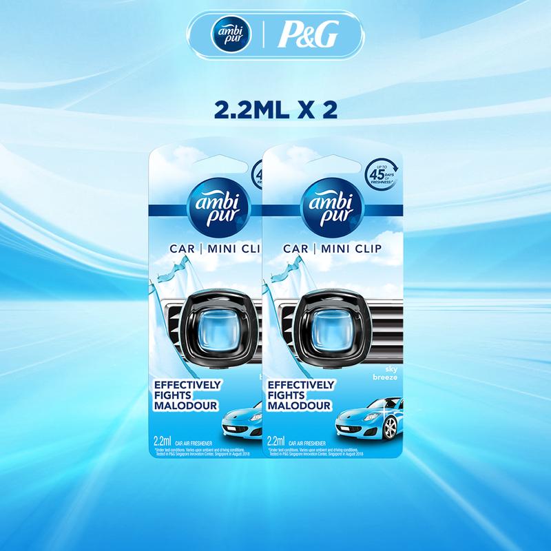 Combo 2 Nước hoa ô tô Ambi Pur 2.2ml