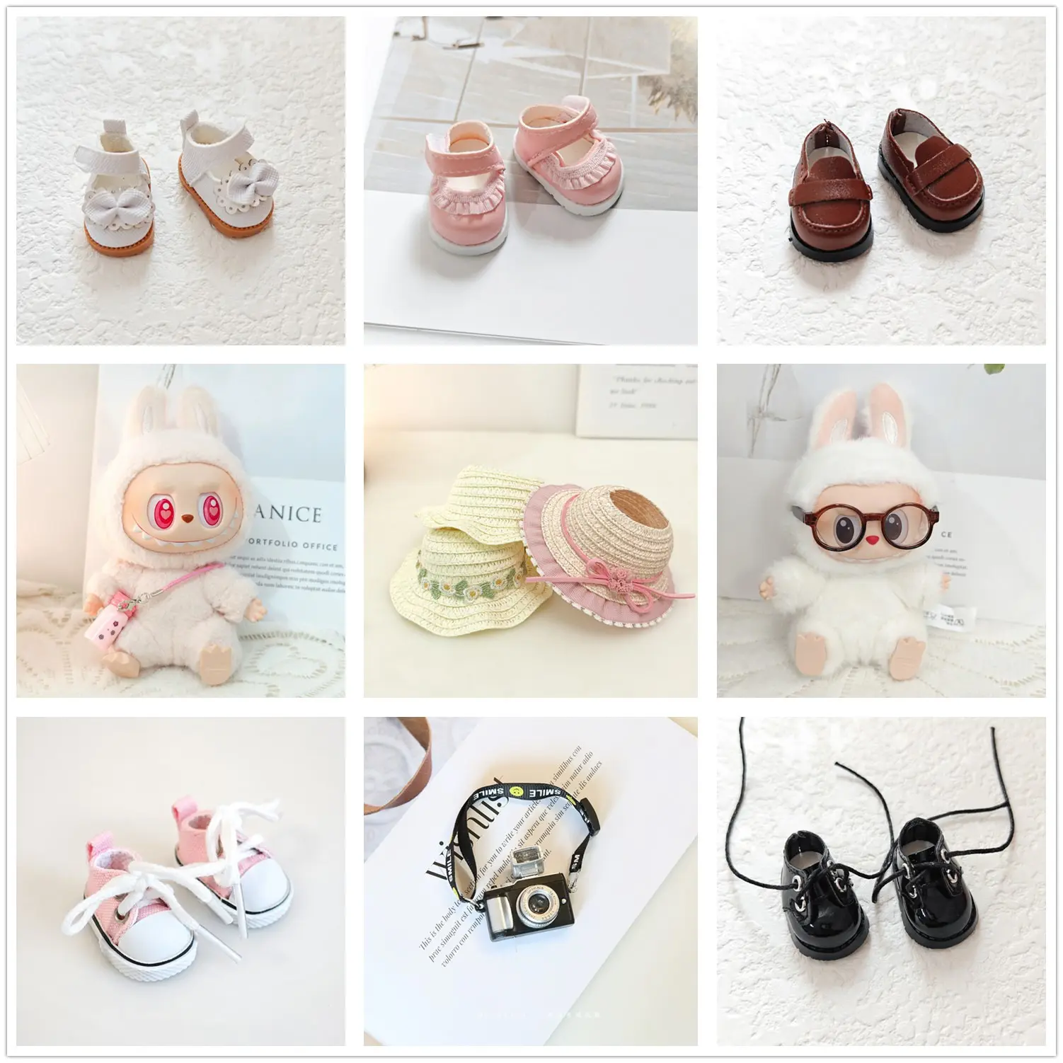 Blind Box Automobiles Curtain Cloth Pendant Glasses Camera Princess Shoes Canvas Shoes Hat Accessories