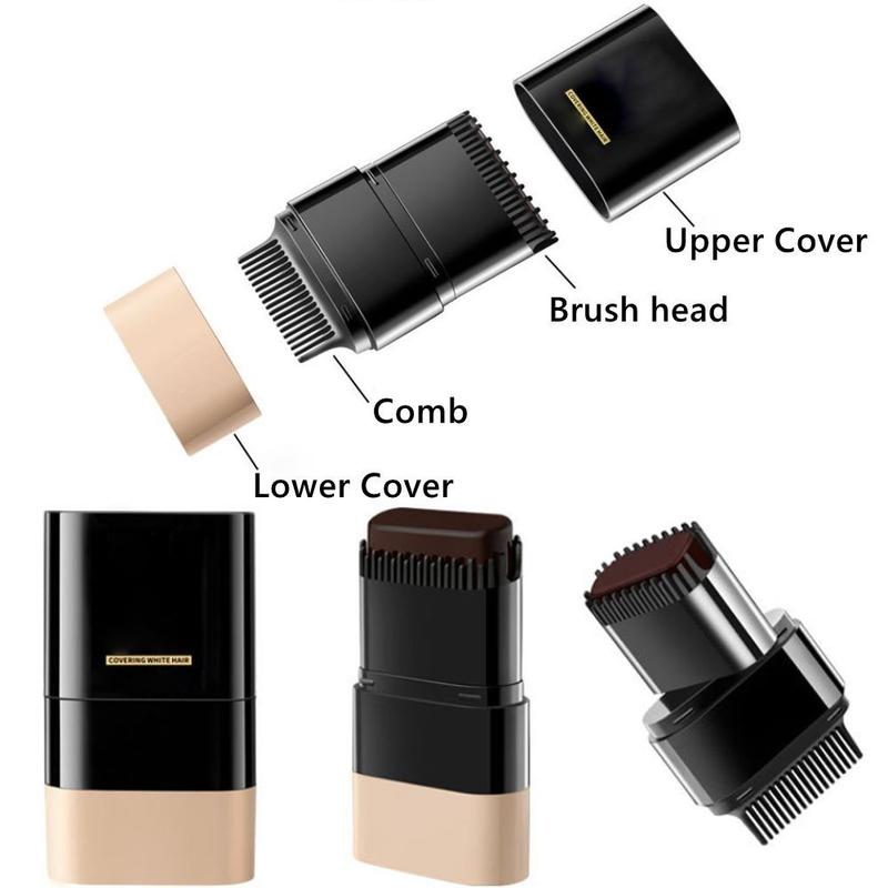 New Waterproof Comb Hair Dye Sweat-proof Black Color 2 in 1 Instant Dye Easy to Use Hair Colouring Cream for Gray Hair Coverage 4