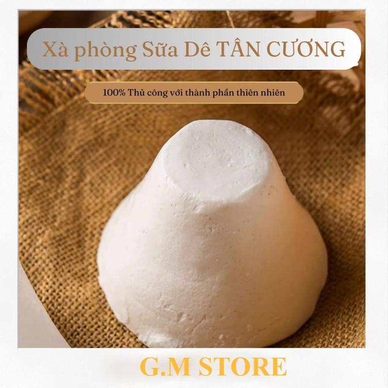 Xà phòng Sữa Dê Tân Cương 100% tự nhiên, lành tính, giữ ẩm glycerin 20-25% - 150g-160g - Women, Dưỡng Body Dưỡng Da Body