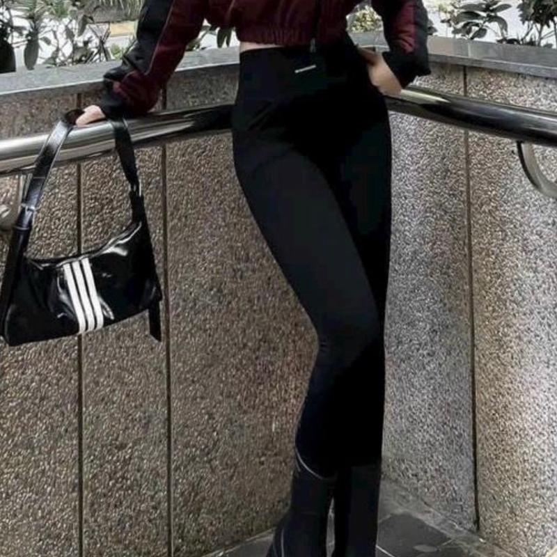 Quần legging dài gen bụng hằng tống qc