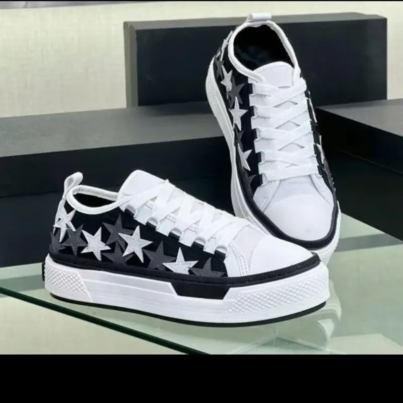 Giầy sneaker họa tiết ngôi sao full size nam nữ 36-43 0