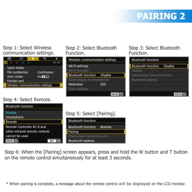 JJC Wireless Bluetooth Remote BTR-C1 untuk Canon EOS dan Powershoot - Camera, Kamera 3