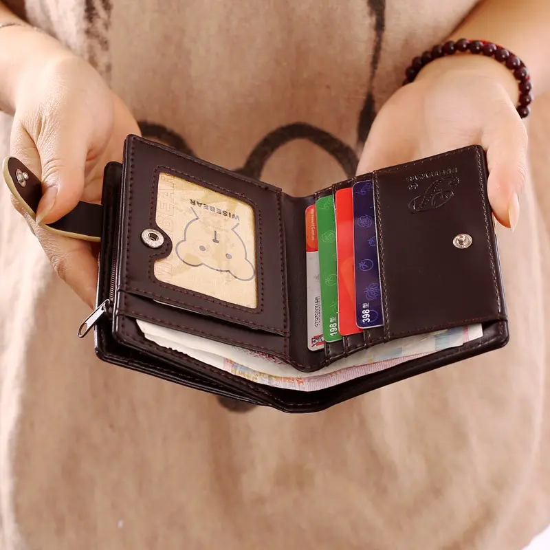 DOMPET MINI - DOMPET WISER BEAR - Dompet lipat wanita Uang Cewek Uang Cewek Kulit 3