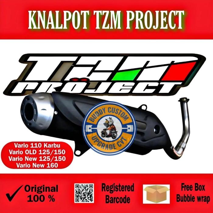 Knalpot TZM Project PCX 150 ADV - Knalpot TZM STD Non SS Pro ADV PCX - ADV 160 7