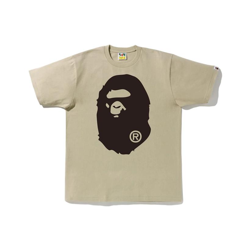 Áo Thun ngắn Tay BAPE, Cổ Điển, In Hình Gấu Trước Và Sau, 230G Bông Sợi Đôi, Bán Buôn Xuyên Biên Giới, Bộ Sưu Tập Xuân Hè 2023 Hàng Mới Về 2