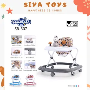 [SIYA] BABY WALKER SPACEBABY SB 301 302 303 304 305 306 307 308 309 313 316 317 318 287 288 291 PMB BW 01 07 301 302 APOLO ANAK BELAJAR JALAN KERETA UNTUK KADO BISA DILIPAT DI ATUR