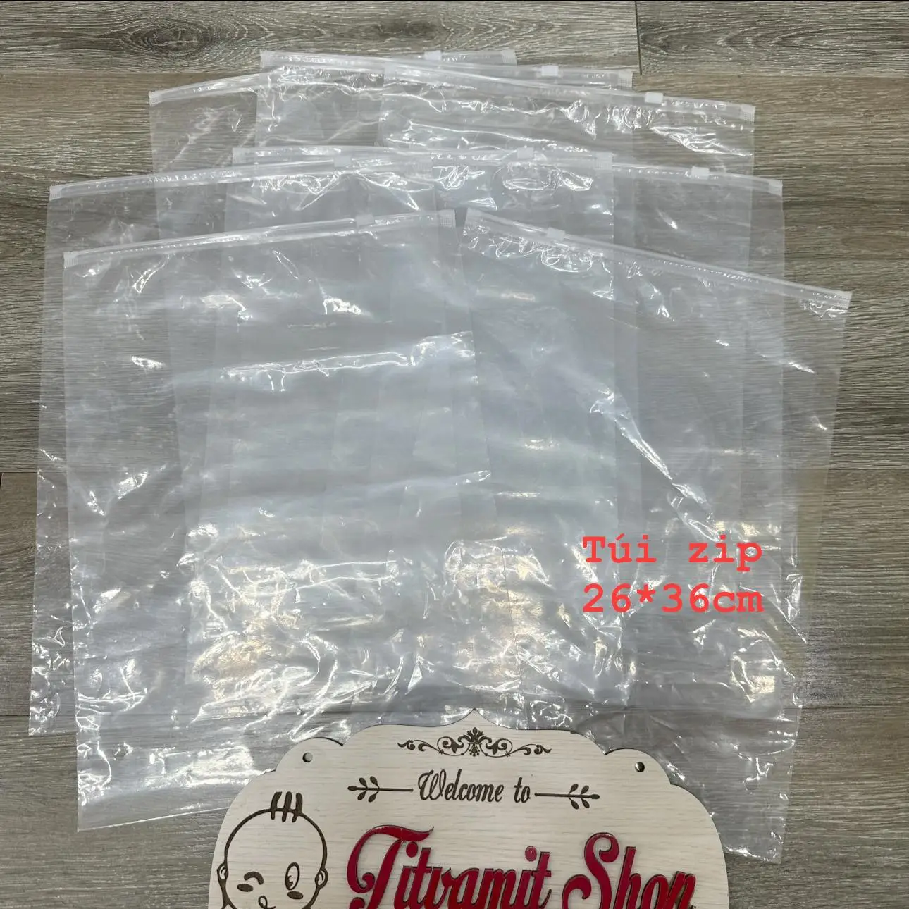 [Size 26x36cm - Lỗ thông hơi] Túi zip đựng đồ đi sinh cho mẹ và bé kích thước 26*36cm