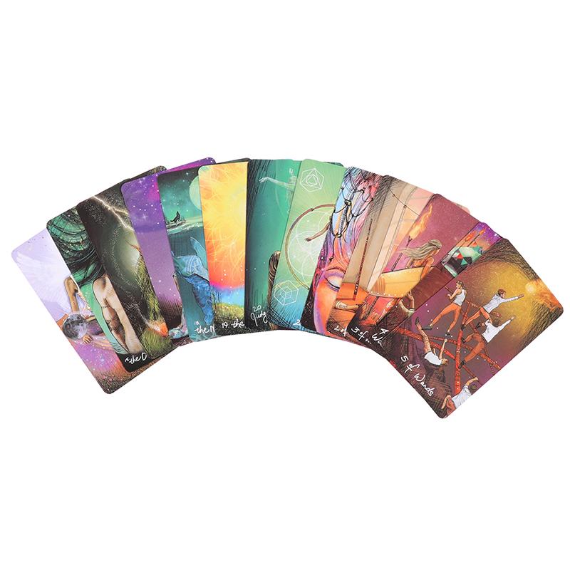 Product Introduction of Bộ Bài Tarot Light Seer, Trò Chơi Cờ Bàn Tiếng Anh, Tiên Tri Tiên Tri, Trò Chơi Nhiều Người Chơi 18