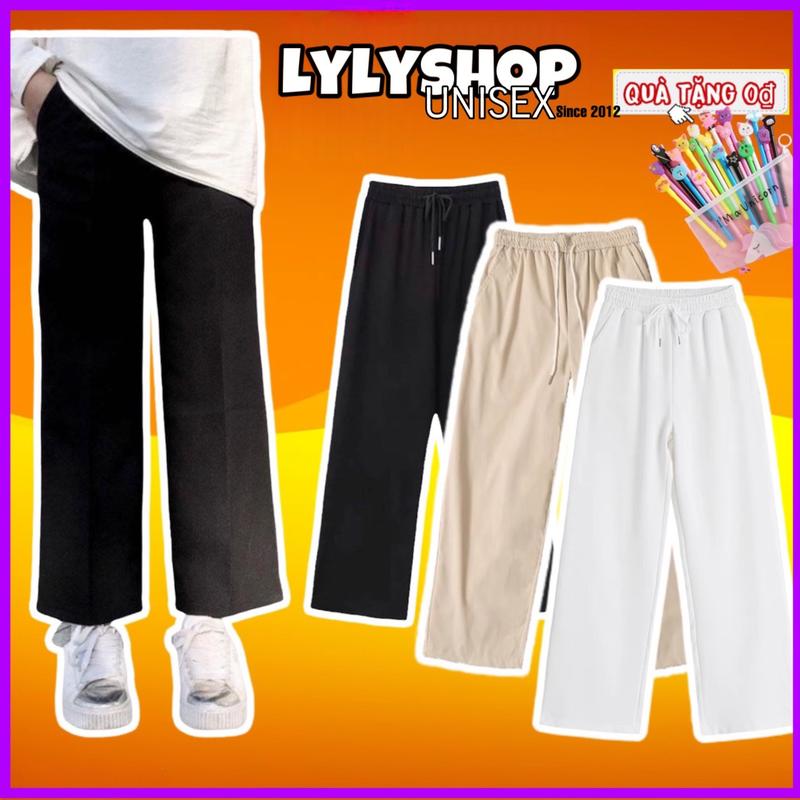 Quần ống rộng Simple Lylyshop Unisex live đã có bản mới nâng cấp Menswear Ong Pants